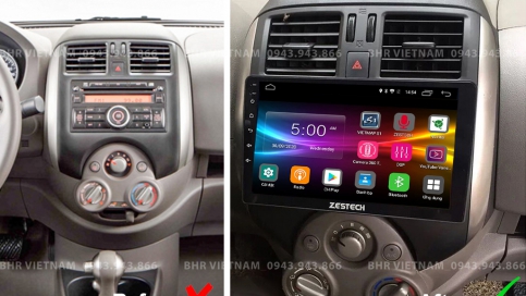 Màn hình DVD Android xe Nissan Sunny 2011 - nay | Zestech Z500